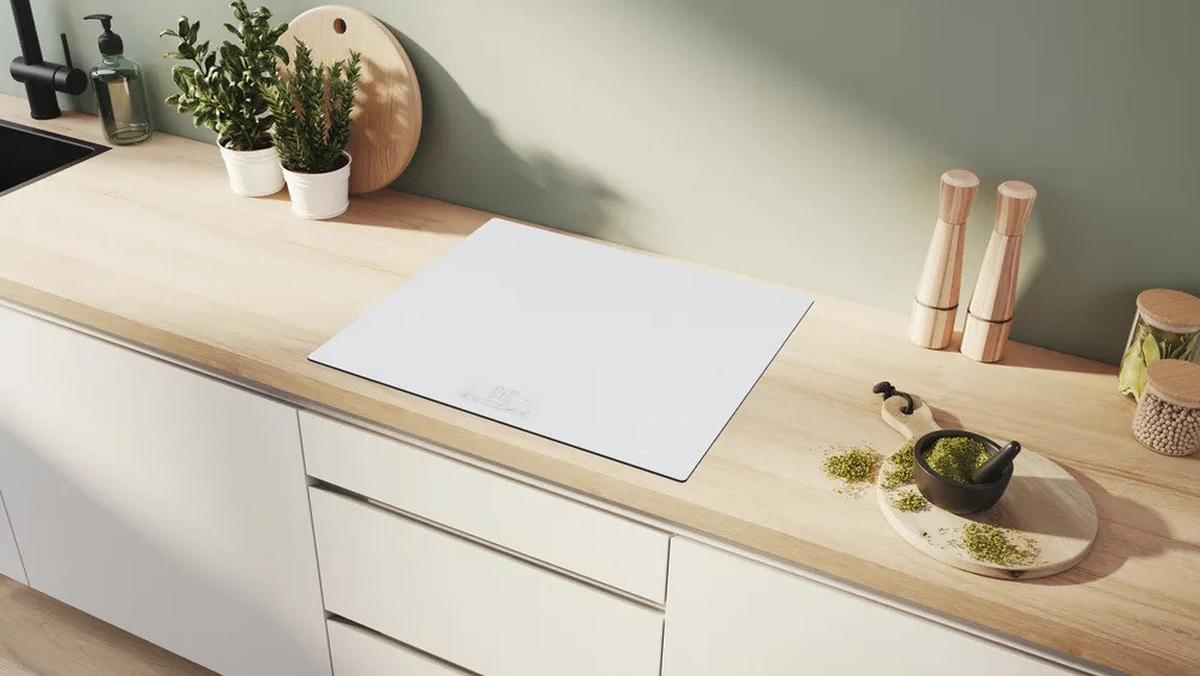 Indukciós Üvegkerámia Főzőlap Pif612bb1e - fehér, Design - Bosch
