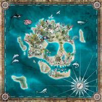 Fototapete Skull Island - Trend, Papier (250/250cm)
