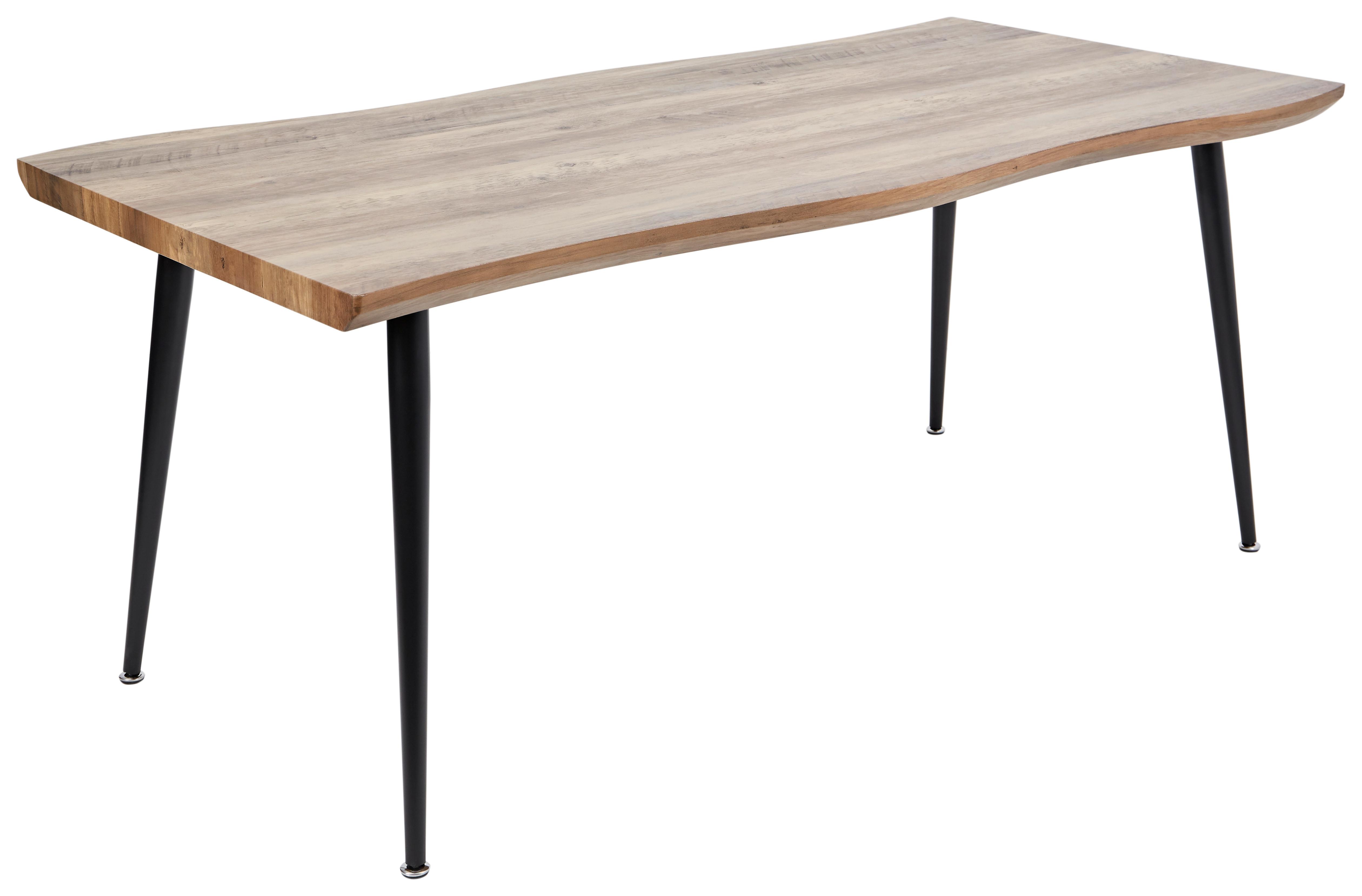 Jídelní Stůl Stuart 180x90 Cm - barvy dubu, Konvenční, kompozitní dřevo (180/90/75cm)