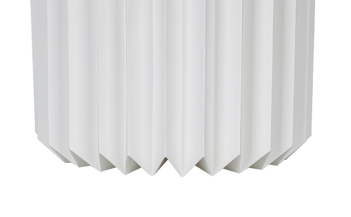 STOLNÁ LAMPA OLGA - biela, Modern, plast/papier (20/20/25cm) - Mömax