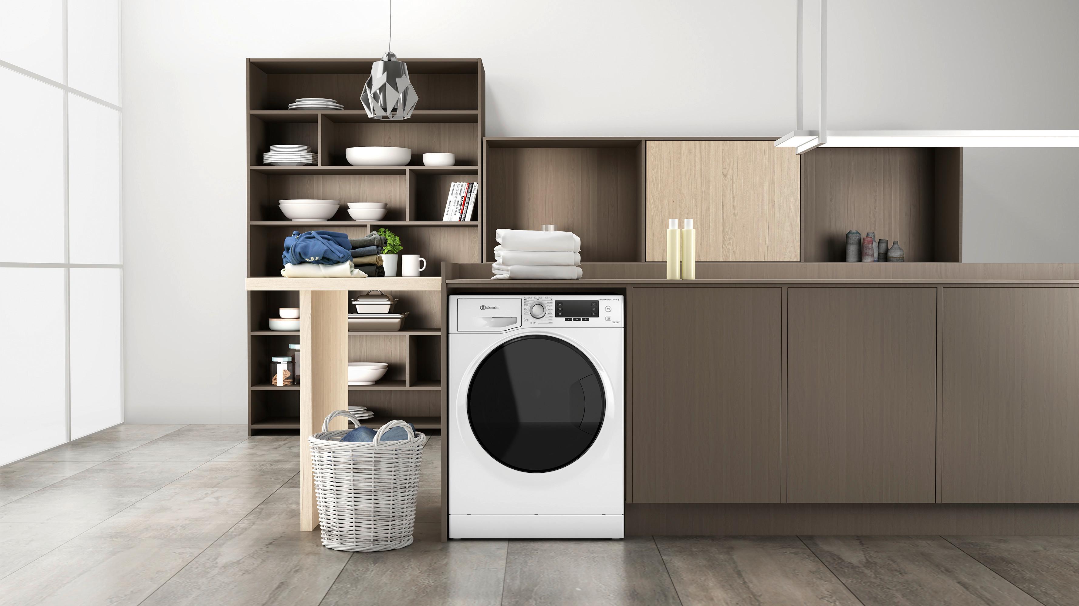 Waschtrockner Watk Sense 107s 52 N - Weiß, Trend (59,5/85/60,5cm) - Bauknecht