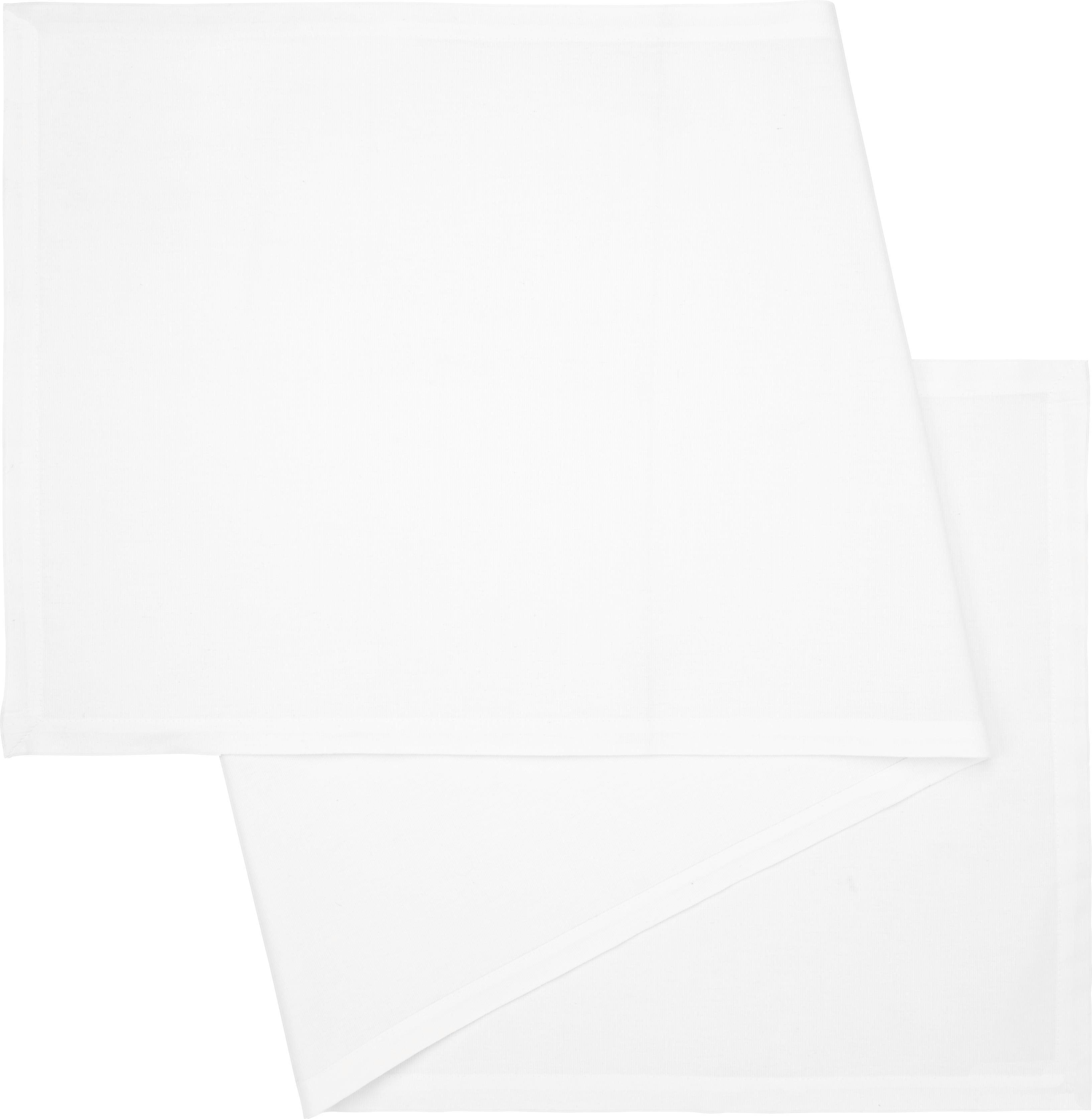 BĚHOUN NA STŮL STEFFI - bílá, textil (45/150cm) - Modern Living