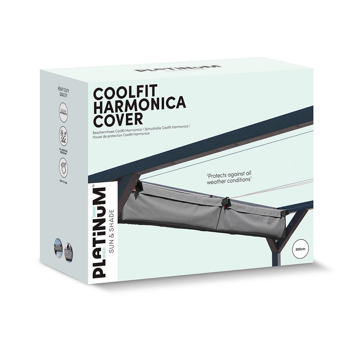 Schutzhülle Schutzhülle Coolfit - Grau, MODERN, Textil (200/1/200cm) - Gardenson