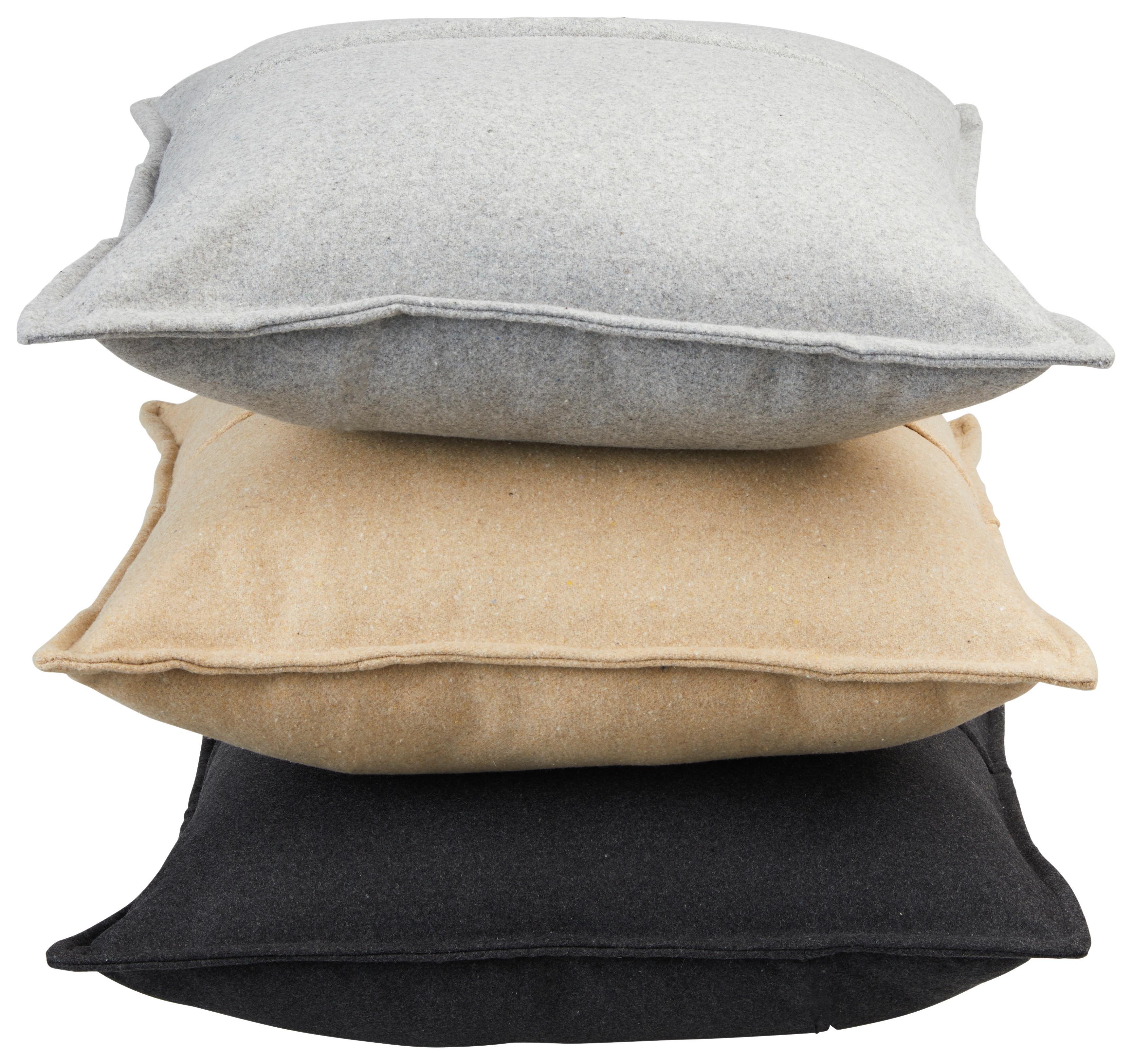 Zierkissen Stockholm - Grau, MODERN, Textil (45/45cm) - Luca Bessoni