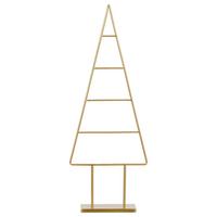 DEKORAČNÍ STROMEK GOLDIE - barvy zlata, Moderní, kov (34/90/12cm) - Modern Living