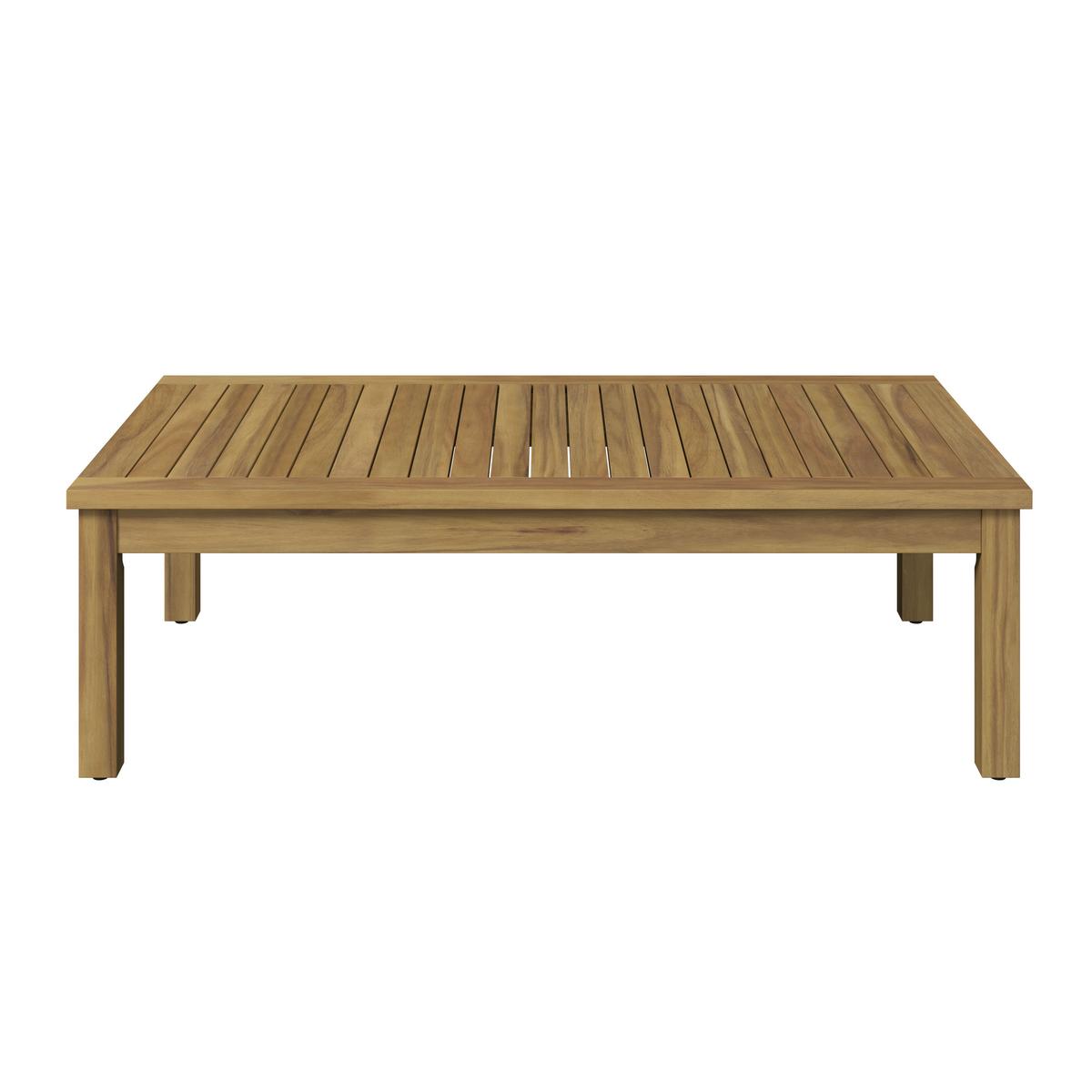 Loungegarnitur Graz - Grau/Akaziefarben, MODERN, Holz/Kunststoff (240/160cm) - Beldano