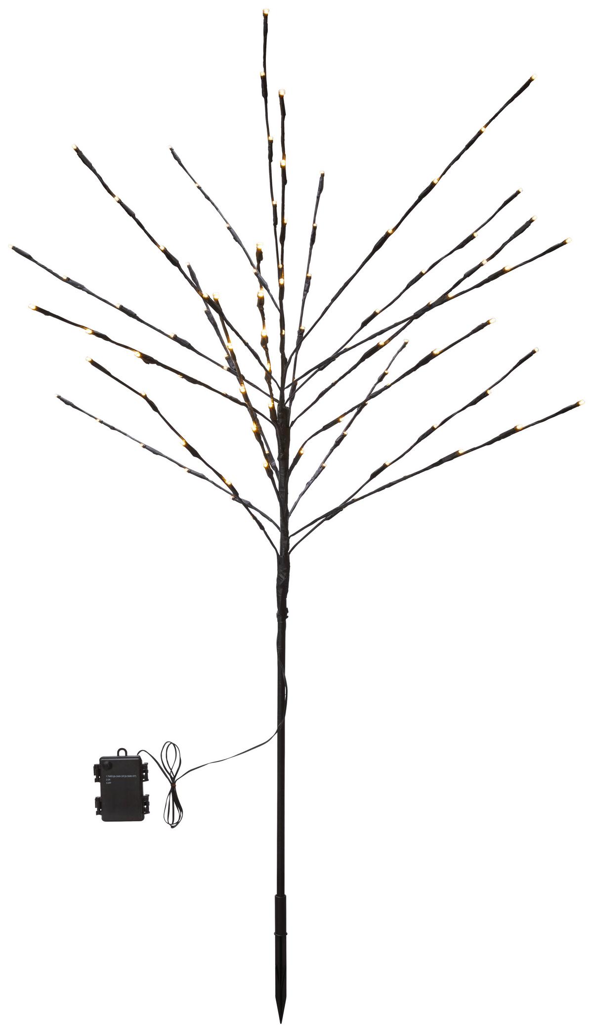 LED-Dekoleuchte,weihnachtsbaum Ax2200000 - Braun, ROMANTIK / LANDHAUS, Kunststoff (110cm)