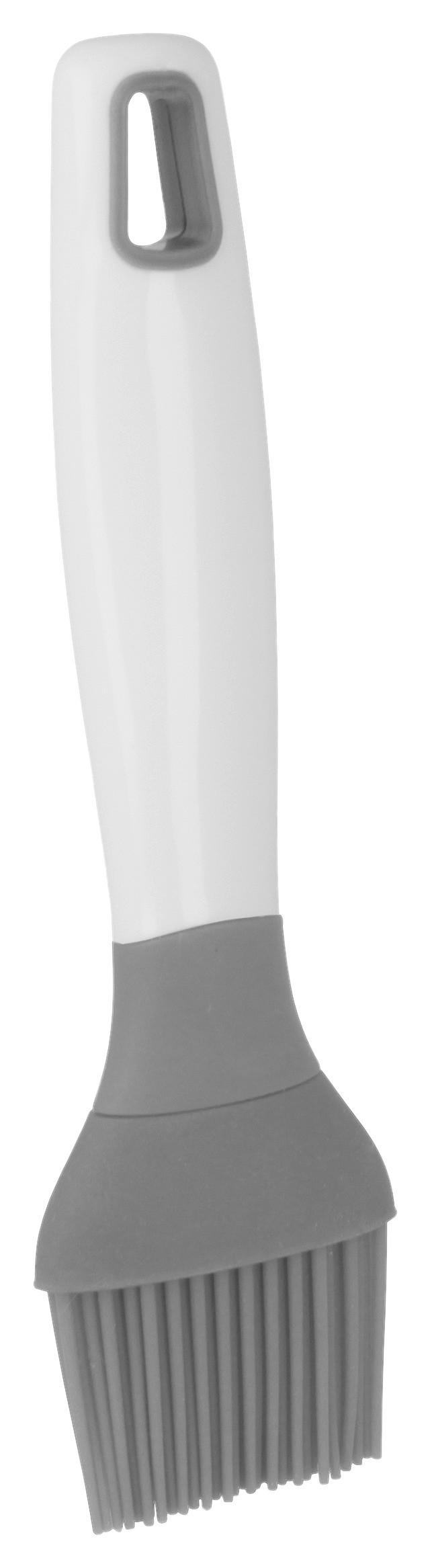 Backpinsel Morris H: 25,5 cm Weiß - Weiß, Basics, Kunststoff (6,8/25,5/2,1cm) - Metaltex
