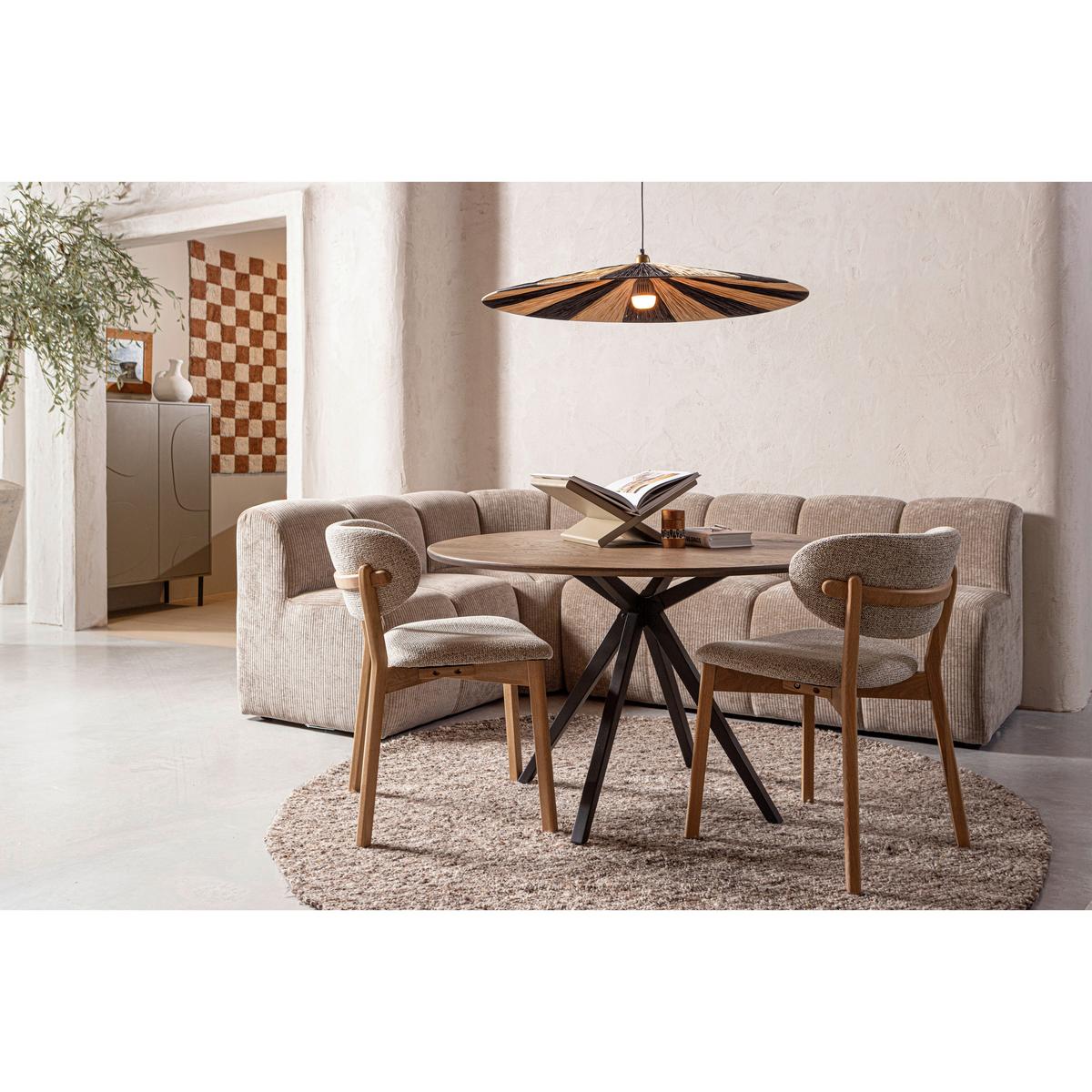 TISCHGESTELL Tablo Schwarz B: 80cm - Schwarz, MODERN, Metall (80/72/80cm) - Livetastic