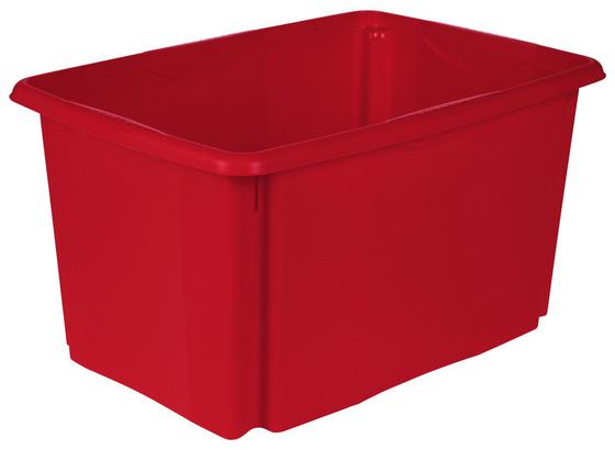 Aufbewahrungsbox Emil - Rot, Basics, Kunststoff (54,5/29,5/39cm) Aufbewahrungsbox Emil - Rot, Basics, Kunststoff (54,5/29,5/39cm)