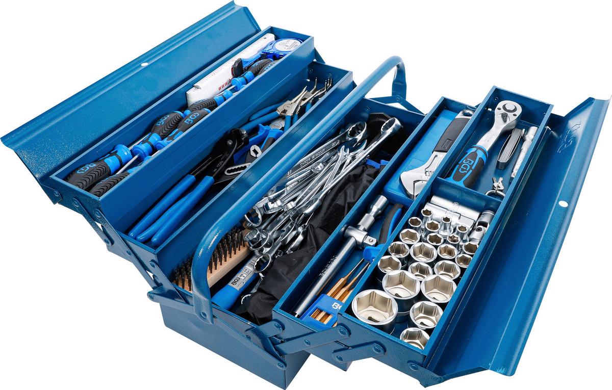 Werkzeugkoffer Metall Werkzeugkasten - Basics, Metall (53/20/20cm)