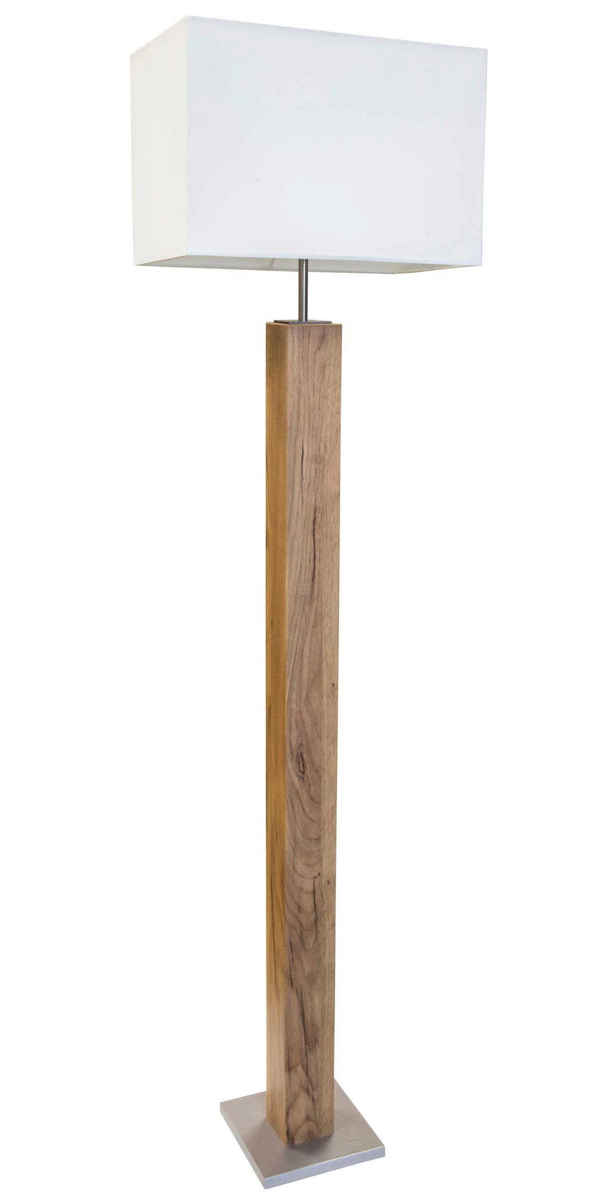 Stehleuchte 41090146 Gump - Hellbraun, Natur, Holzwerkstoff (40/27cm) - Globo