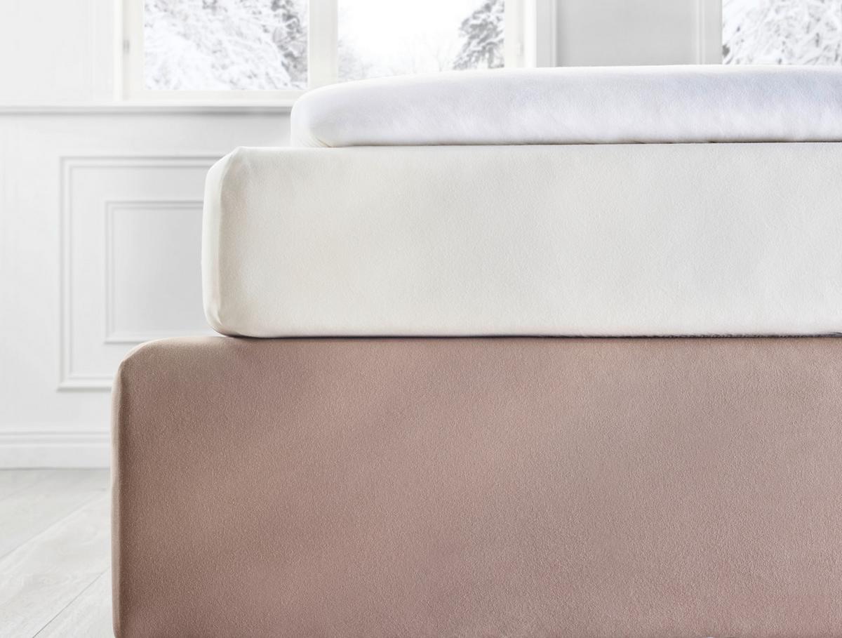 Prostěradlo Elasthan 100/200/28cm - bílá, textil (100/200/28cm) - Premium Living
