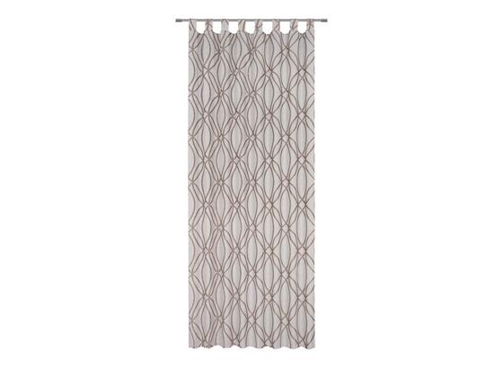 Kombivorhang Miranda - Braun, ROMANTIK / LANDHAUS, Textil (140/255cm) - James Wood Kombivorhang Miranda - Braun, ROMANTIK / LANDHAUS, Textil (140/255cm) - James Wood