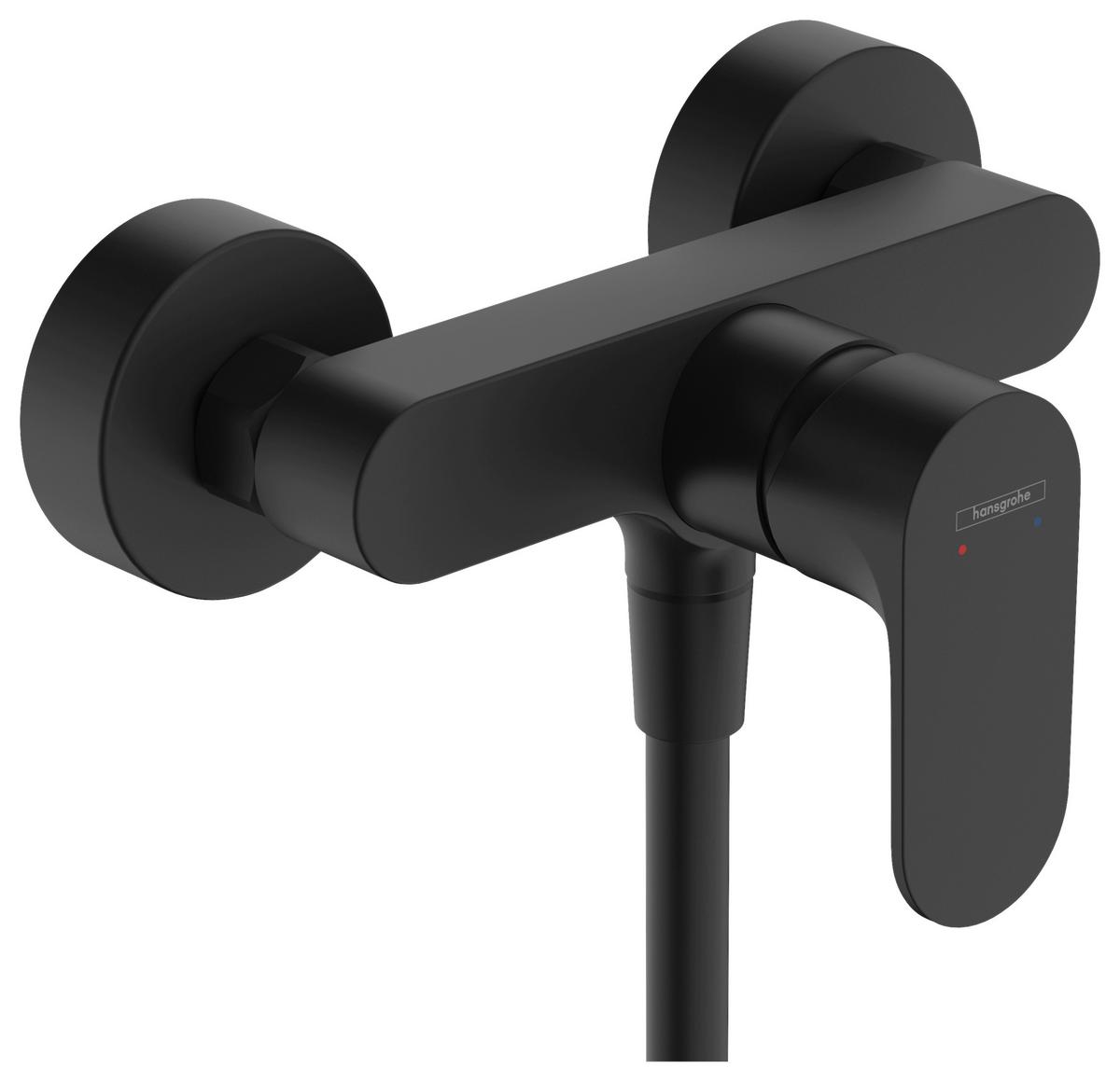 Duscharmatur Hg Rebris S Schwarz Matt - Schwarz, Basics, Metall (21,8/11,9/13,2cm) - Hansgrohe