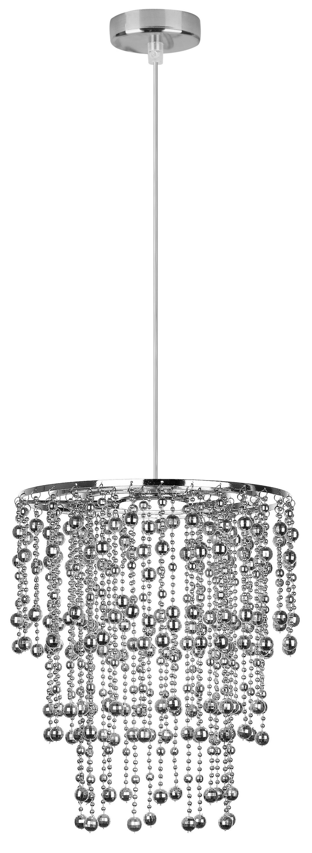Hängeleuchte 31-84323 - Chromfarben, KONVENTIONELL, Metall (22.5/22.5/110cm)