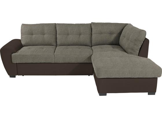 Wohnlandschaft in L-Form Burner 244x174 cm - Hellbraun/Schwarz, MODERN, Textil (244/174cm) Wohnlandschaft in L-Form Burner 244x174 cm - Hellbraun/Schwarz, MODERN, Textil (244/174cm)