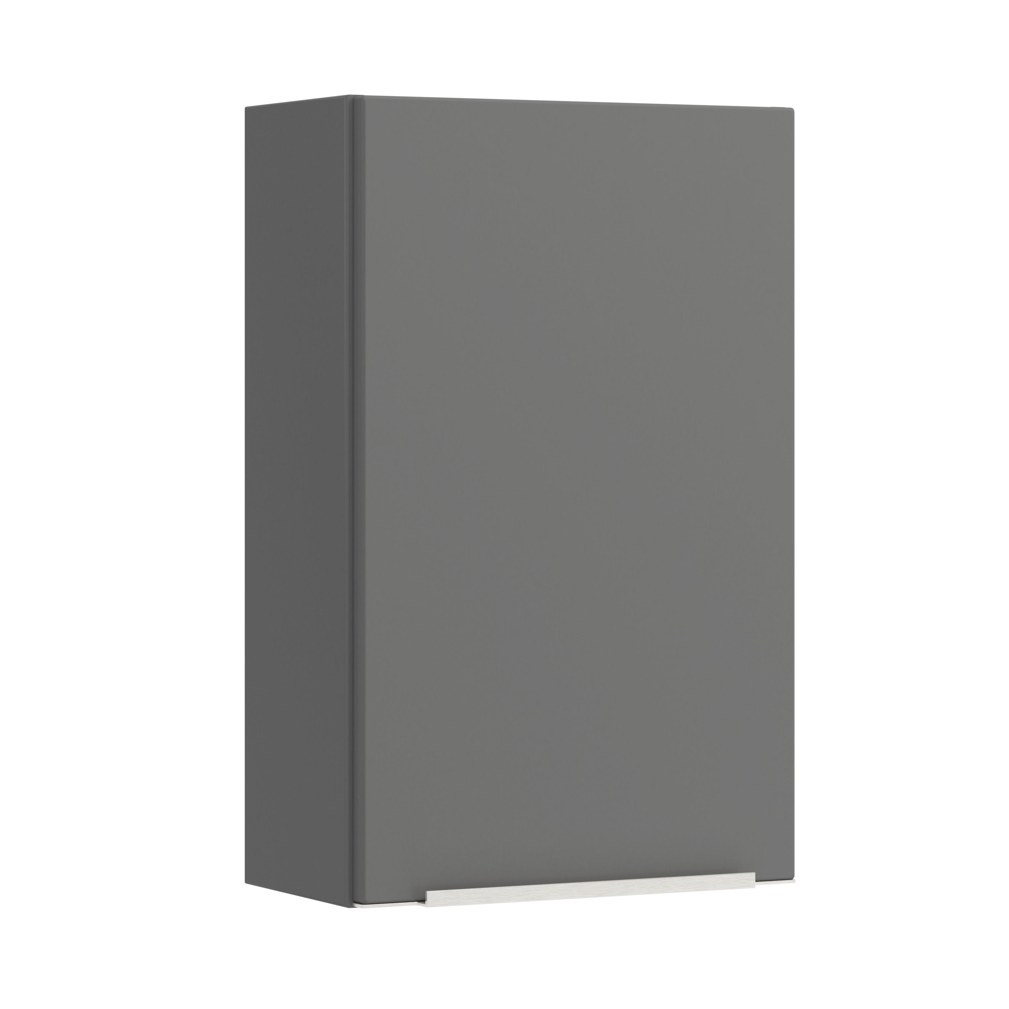 HÄNGESCHRANK Verona Grau/Weiß B: 40cm - Weiß/Grau, Trend, Holzwerkstoff (40/64/20cm) - Held