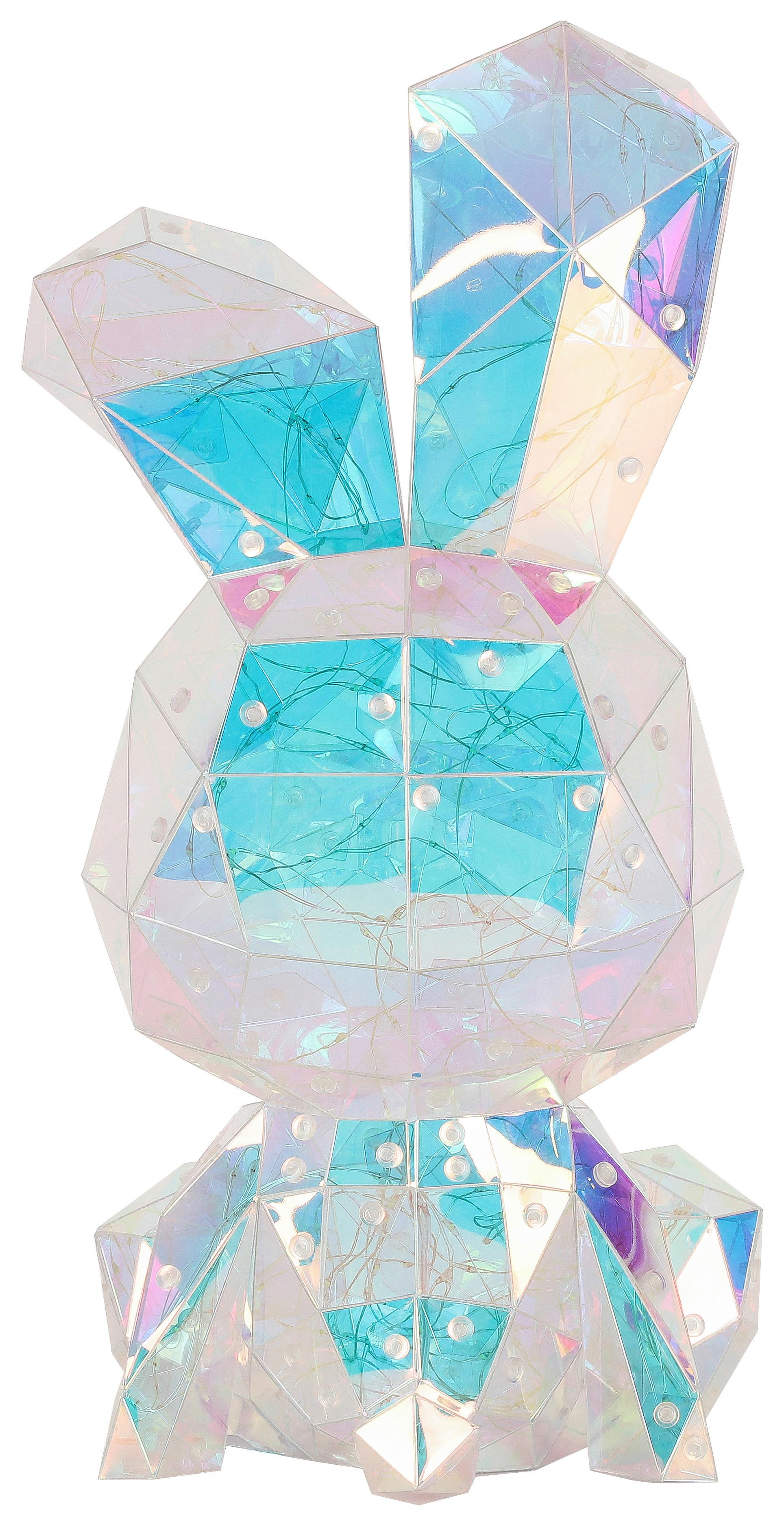 Led Díszlámpa Bunny - áttetsző, Modern, műanyag (20/20/41cm) - BUNINO