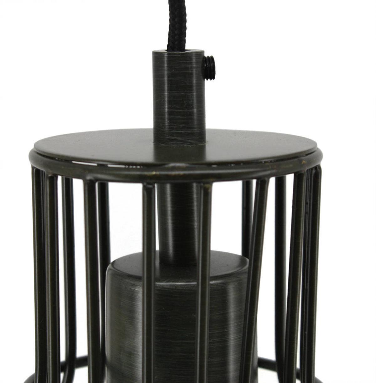 Hängeleuchte Bellatrix H: 31 Cm 1-Flammig - Schwarz, Trend, Metall (26/26/31cm) - Kayoom