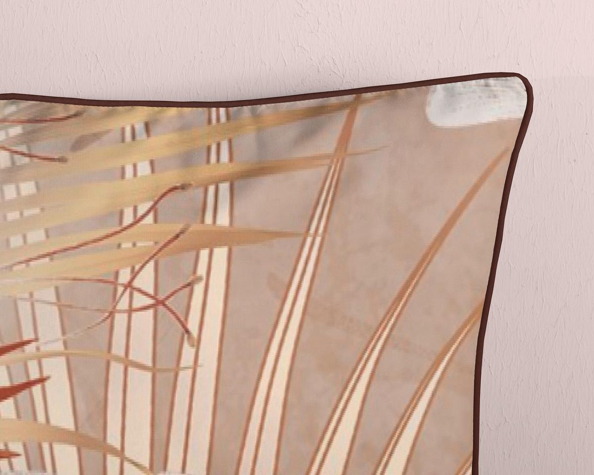 Wendebettwäsche Pippa Braun Taupe Beige 155x220 cm - Taupe/Beige, Natur, Textil (155/220cm)