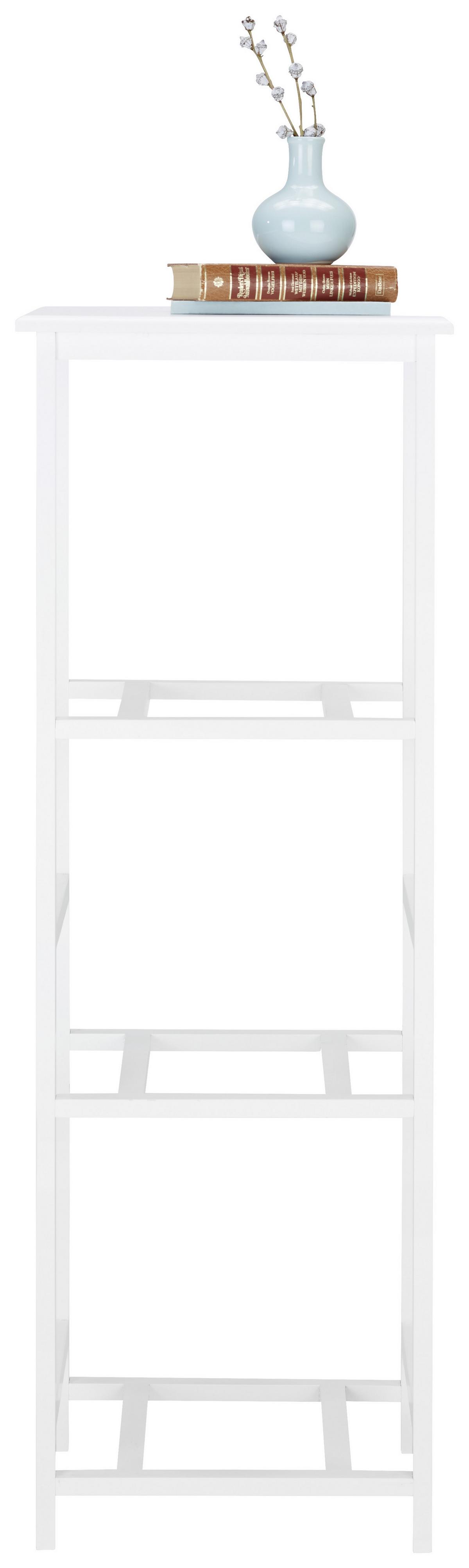 REGÁL NINO - bílá, Moderní, dřevo/kompozitní dřevo (37/114,5/32cm)