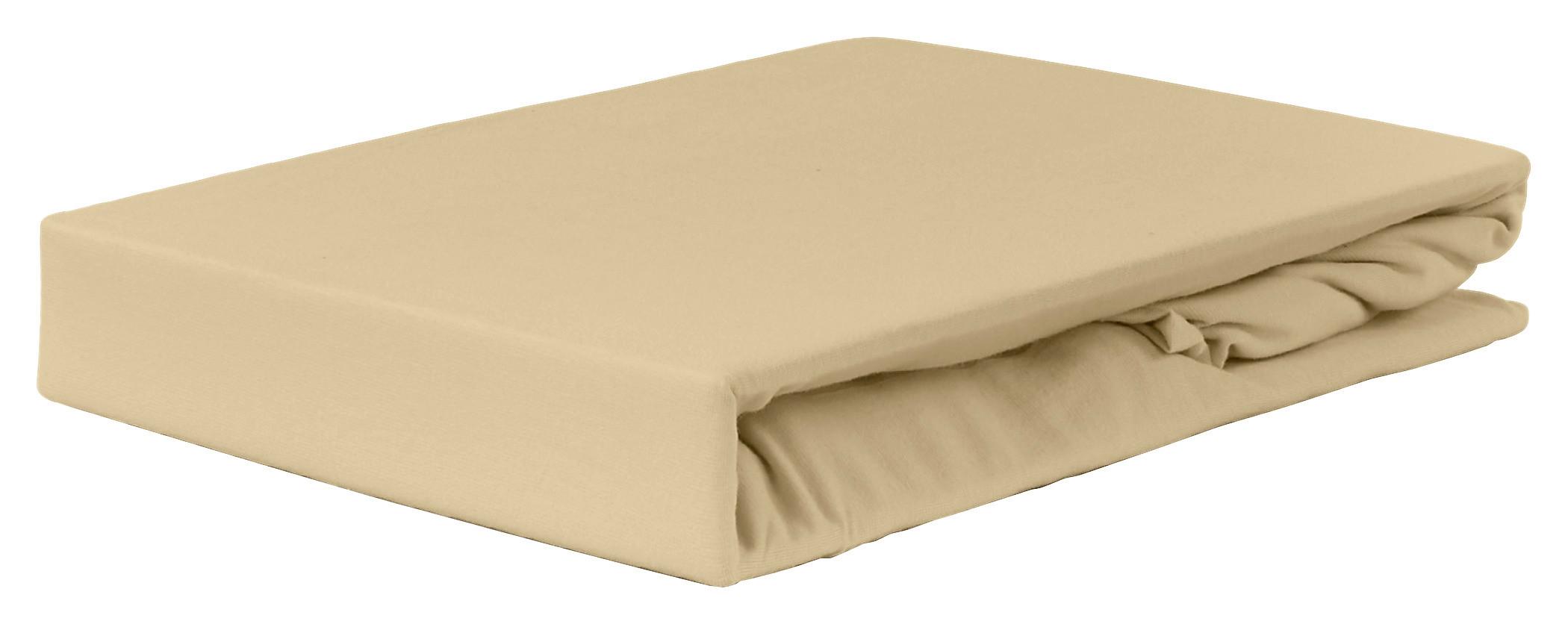 Spannleintuch Jardena Beige 100x200 cm 95% Baumwolle - Beige, KONVENTIONELL, Textil (90-100/200cm) - James Wood