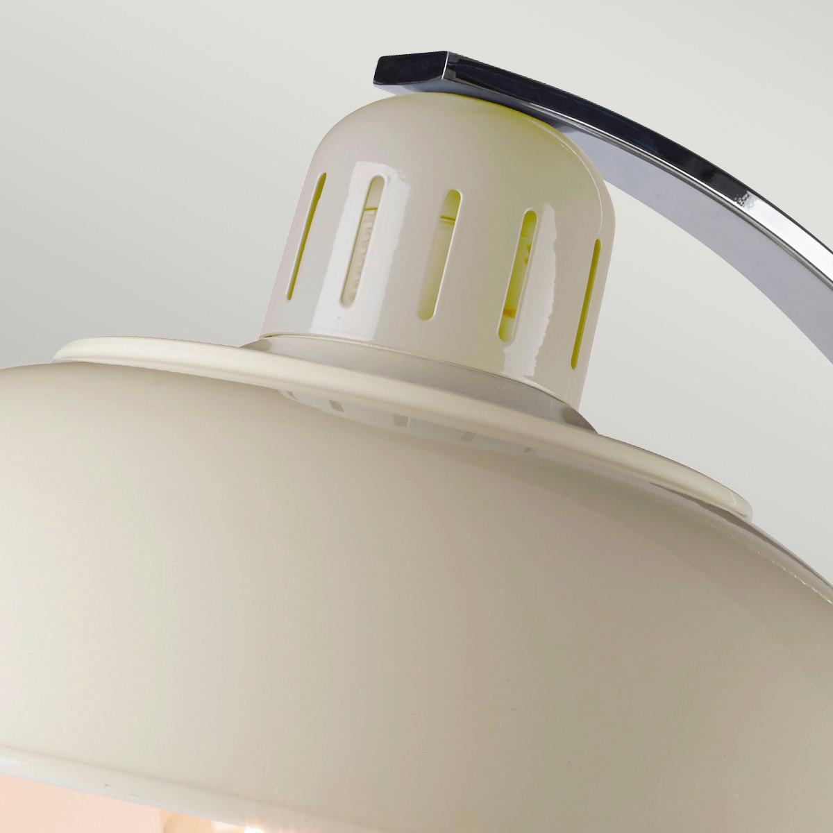 Tischleuchte Franklin-Cream - Creme, KONVENTIONELL, Metall (30/46/36cm) - Elstead Lighting