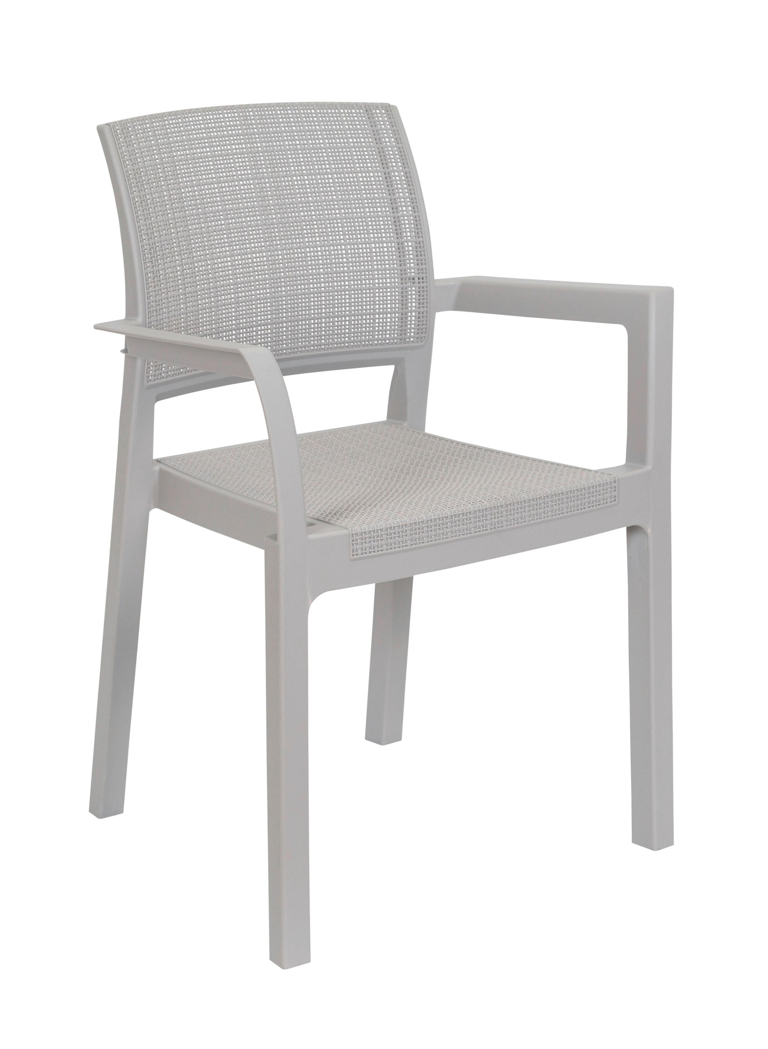 ZÁHRADNÁ STOLIČKA ALBA - piesková, Basics, plast (59/84/53cm) - Mömax