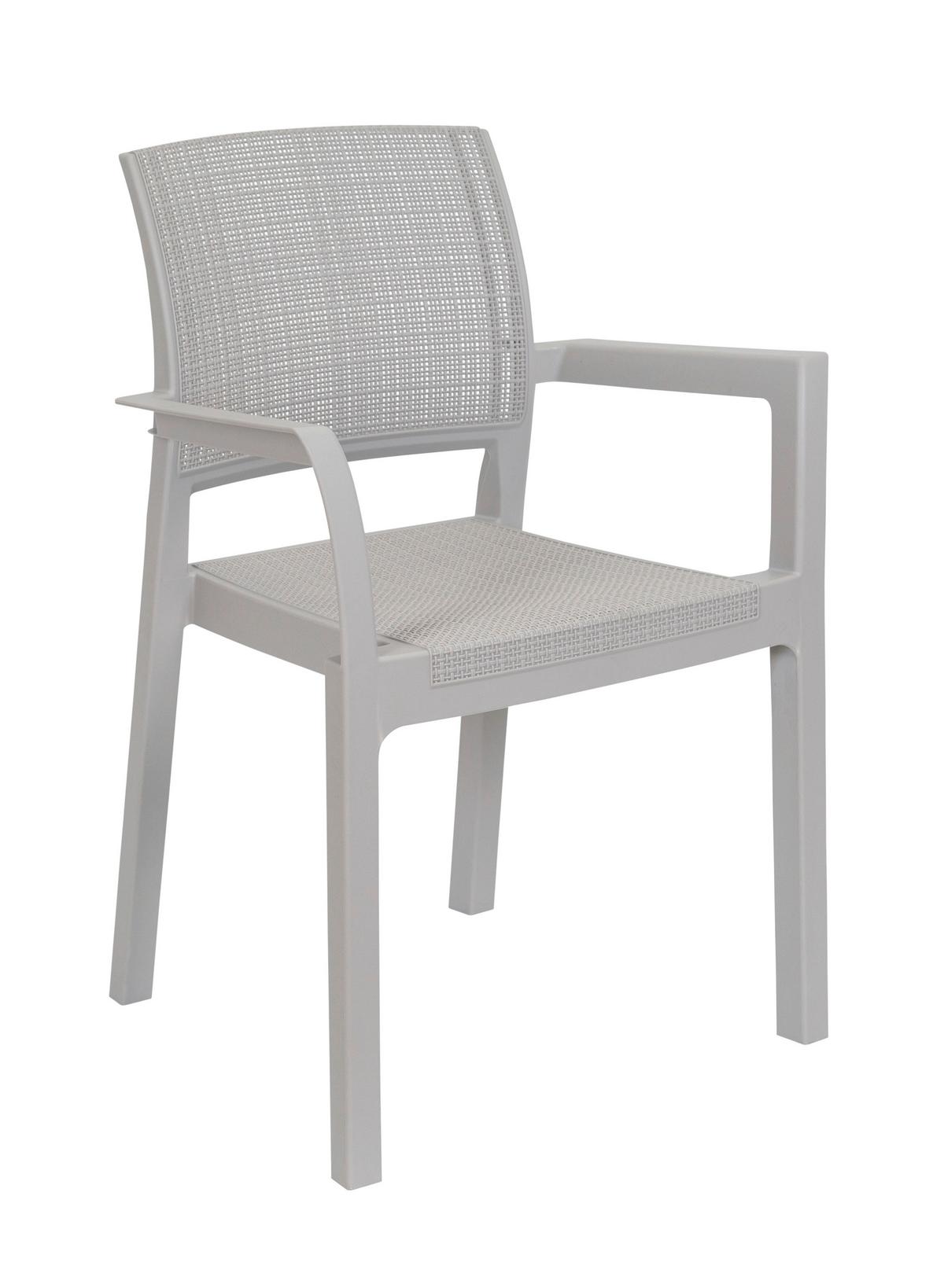 ZAHRADNÍ ŽIDLE ALBA - pískové barvy, Basics, plast (59/84/53cm) - Mömax