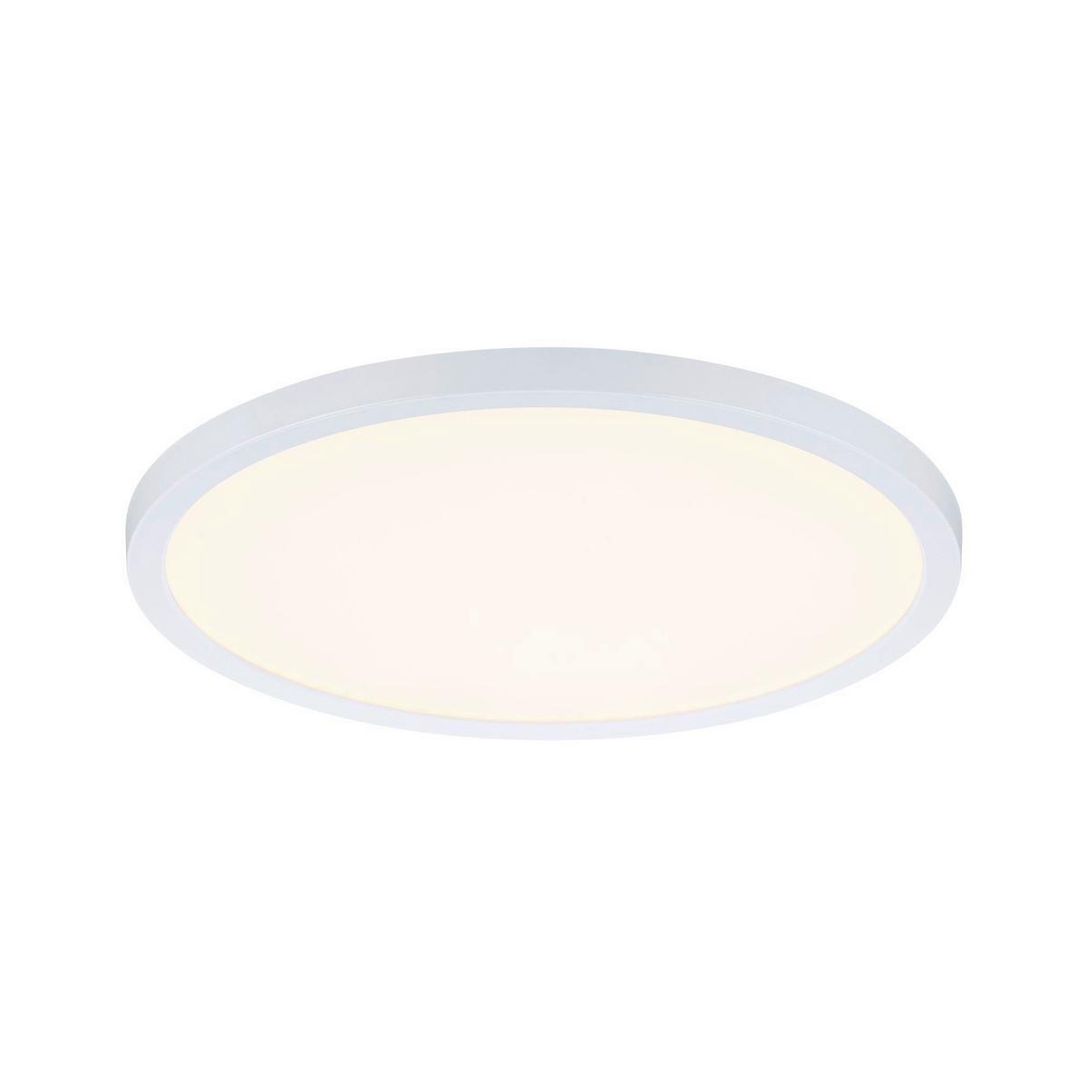LED-Paneel Ø 23 cm Rund dimmbar - Weiß, Design, Kunststoff (23/1cm) - Paulmann