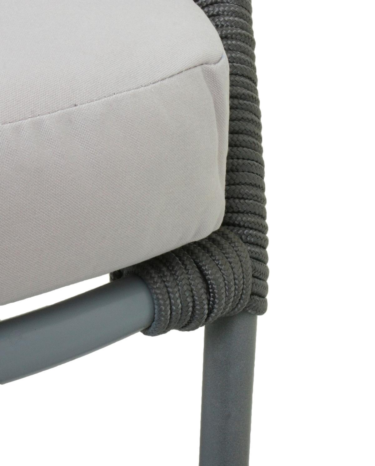 Gartenset Piräus - Schwarz/Weiß, Basics - Gardenson