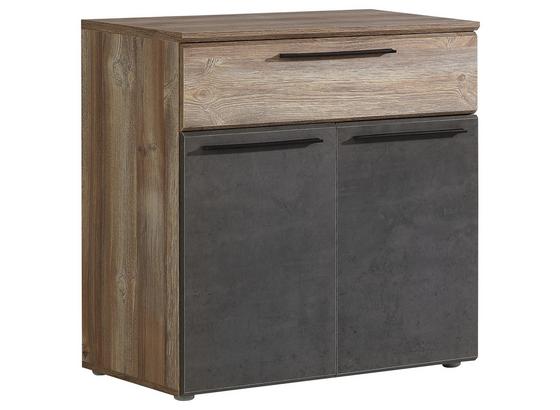 Kommode Mindi Idnk221 B:80cm Picea Kiefer Dekor/betonoptik - Dunkelgrau/Schwarz, MODERN, Holzwerkstoff/Kunststoff (79,9/80,8/41,3cm) Kommode Mindi Idnk221 B:80cm Picea Kiefer Dekor/betonoptik - Dunkelgrau/Schwarz, MODERN, Holzwerkstoff/Kunststoff (79,9/80,8/41,3cm)
