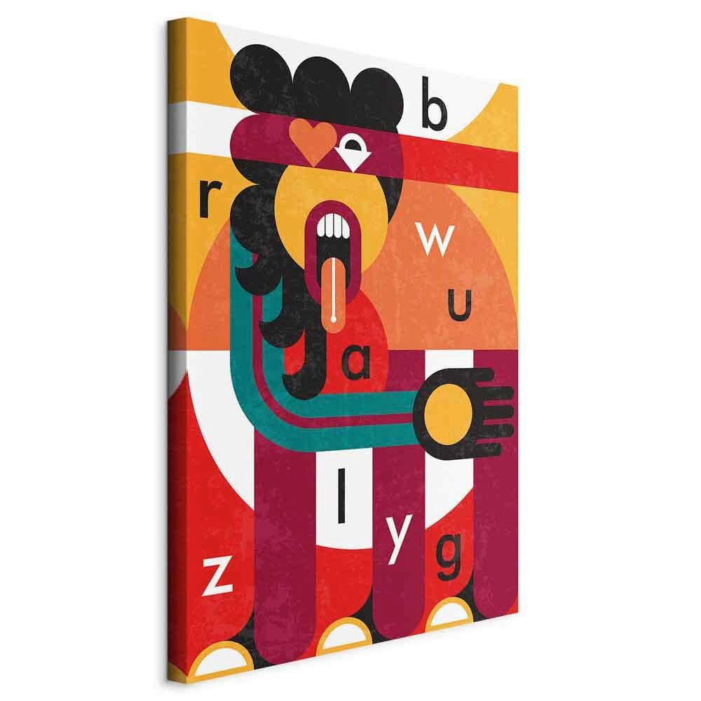Leinwandbild Art Of Design Multicolor B: 60 Cm - Multicolor, Basics, Holzwerkstoff/Textil (60/90/1,2cm) - artgeist
