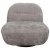 Relaxsessel Bunty Hellbraun B: 85 Cm - Hellbraun/Schwarz, Basics, Textil (85/74/85cm) - Livetastic