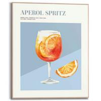 BILD Aperol 40x50 cm - Orange, Trend, Holzwerkstoff (40/50cm) - Reinders!