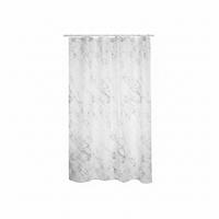 Duschvorhang Toscane waschbar bis 30 Grad - Grau, Basics, Textil (180/200cm) - Spirella