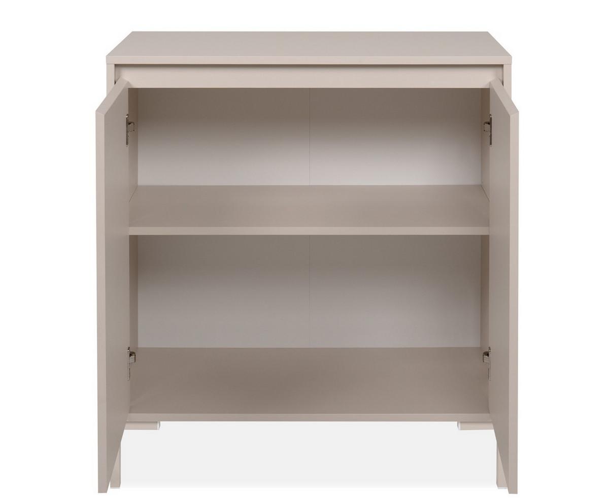 Kommode Korsika Kaschmir B: 81cm - Kaschmir, Design, Holzwerkstoff (81/87/40cm) - MID.YOU