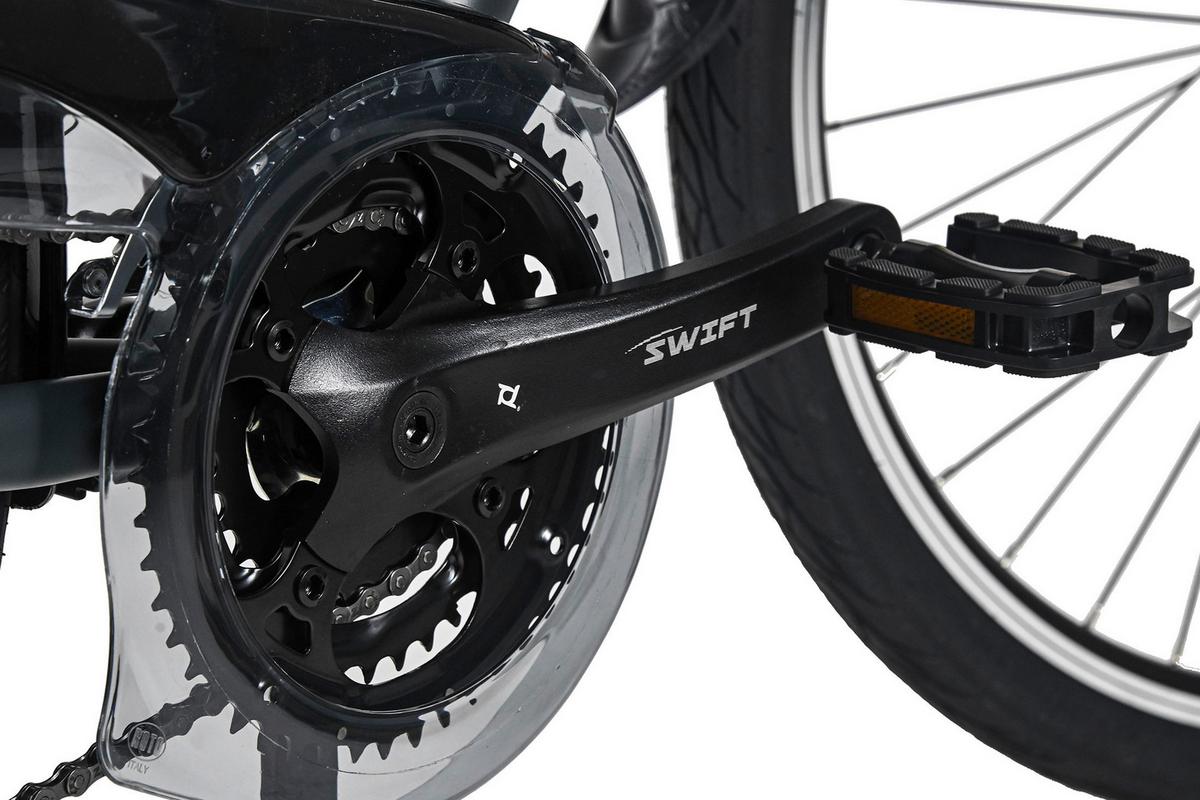 Trekkingrad Herren 28 Zoll - Anthrazit, Basics, Metall