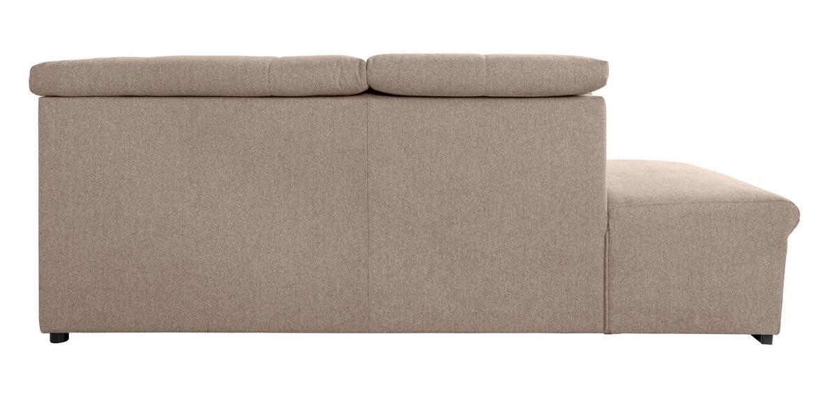 Wohnlandschaft Ramzes Hellbraun U: 215x328x173 cm - Hellbraun/Grau, Design, Textil (215/328/173cm) - MID.YOU