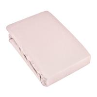 Elastické prostěradlo Basic, 90-100/200/28cm - světle růžová, Moderní, textil (90/200cm) - Modern Living
