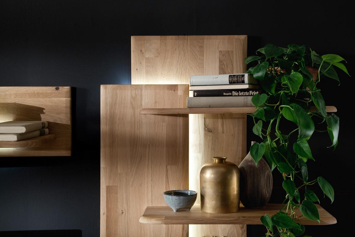 Wandboard Ravello B: 75 Cm Eichefarben - Eichefarben, Design, Holz (75/117/25cm) - Livetastic