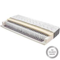 Taschenfederkernmatratze Timber, 90x200cm Mittelfest - Weiß, Textil (90/200cm) - Primatex