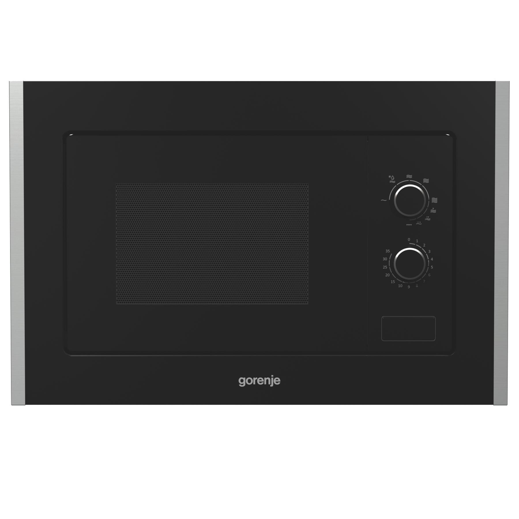 Einbaumikrowelle Bm171e2xg - Edelstahlfarben/Schwarz, Basics (59,5/38,8/32cm) - Gorenje