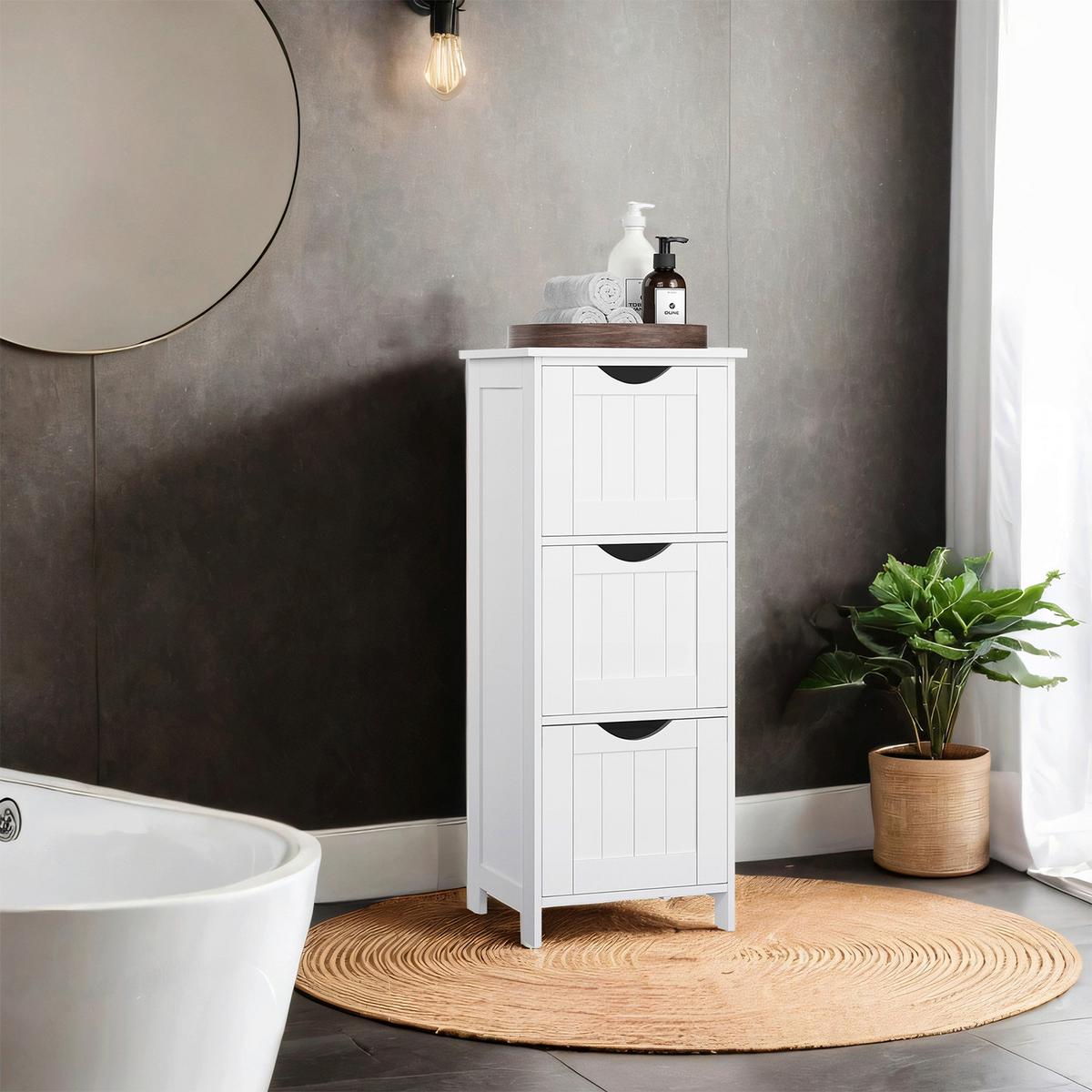 MIDISCHRANK FLOOR CABINET - Weiß, MODERN, Holzwerkstoff (32/81/30cm) - MID.YOU