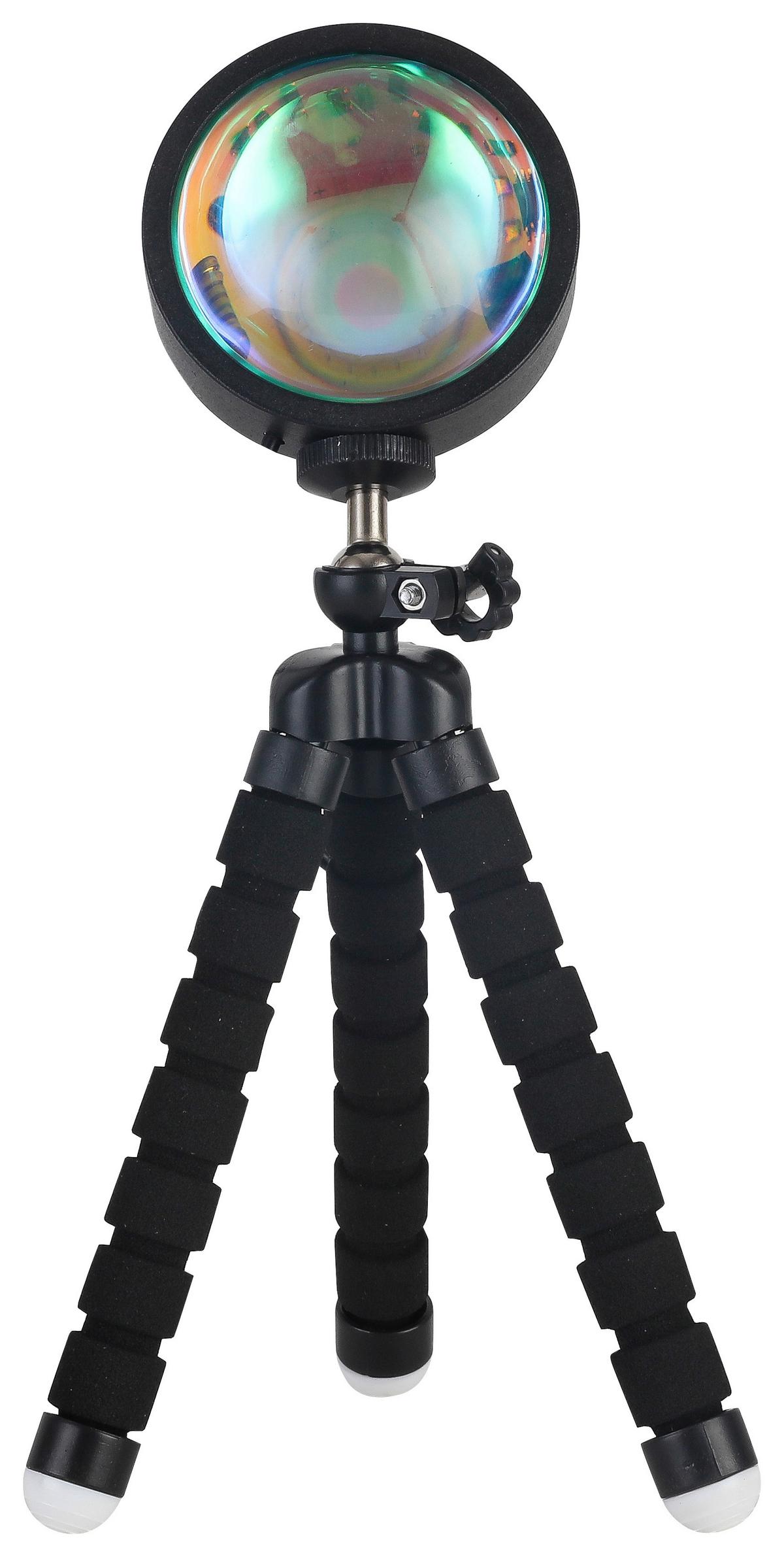 Led-dekoleuchte Addison Addison - Schwarz, MODERN, Kunststoff/Metall (6,3/23,5cm) - Luca Bessoni