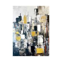 OBRAZ NA PLÁTNE CITYSCAPE - viacfarebná, Basics, drevo/textil (70/100cm)