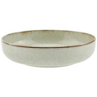 Suppenteller Porzellan Grün Sonora DxH: ca. 20x4,7 cm - Grün, MODERN, Keramik (20/4,7cm) - James Wood