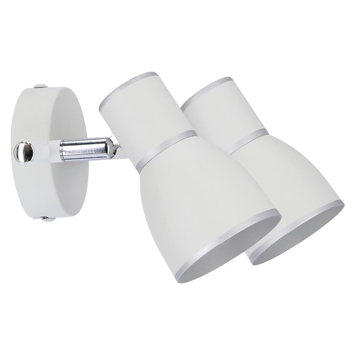 Deckenleuchte 93-63373 Fido - Chromfarben/Weiß, KONVENTIONELL, Metall (35/8/16cm)
