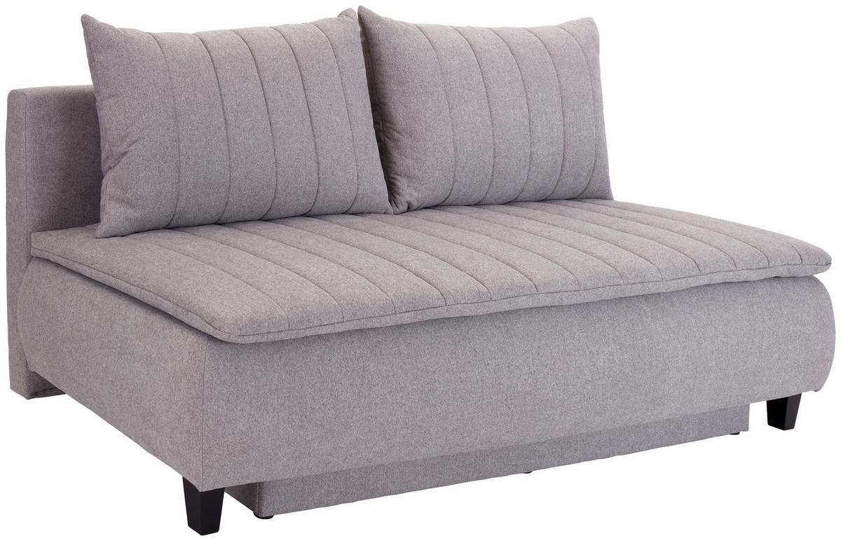 Boxspringová pohovka MARINO, světle šedá - černá/světle šedá, Moderní, dřevo/textil (208/102/96cm) - Luca Bessoni